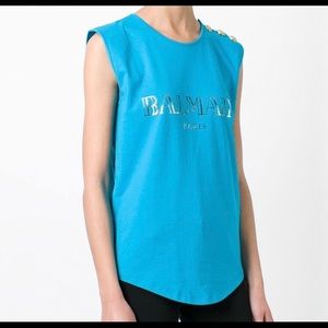 Balmain shirt tank